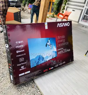 Unique Design Asano 65” Webos Ultra HD Smart Tv.