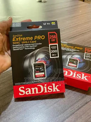Sandisk 256GB Extreme Pro Camera Card
