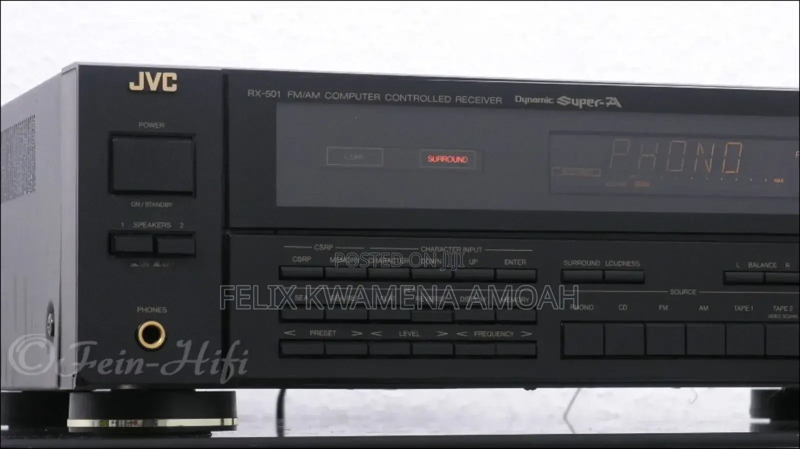 JVC Rx-501 Tuner Amplifier Stereo Receiver