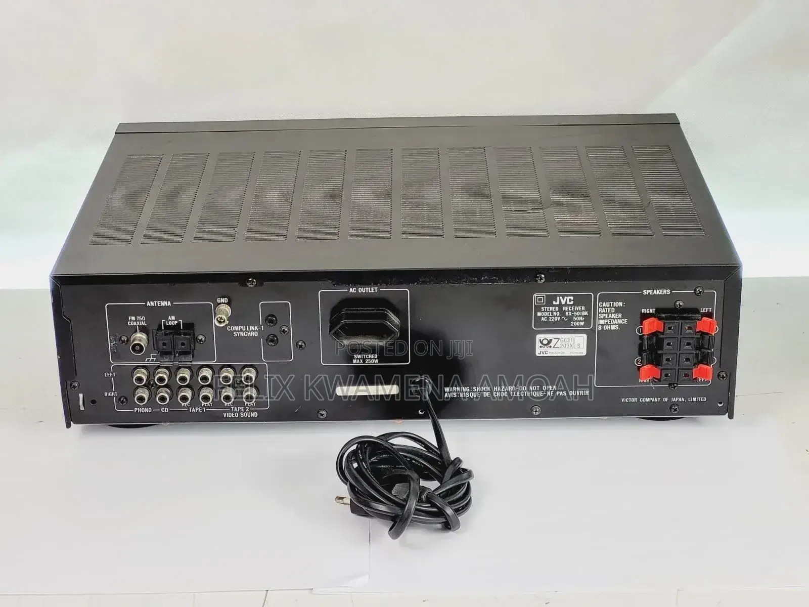 JVC Rx-501 Tuner Amplifier Stereo Receiver