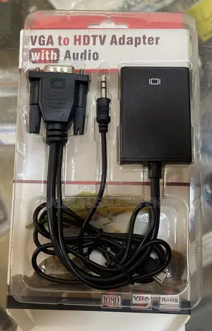 VGA to HDTV Adapter With Audio Converter