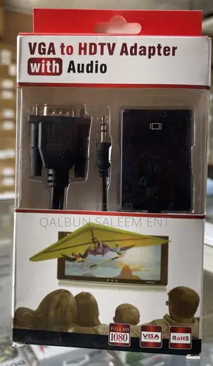 VGA to HDTV Adapter With Audio Converter