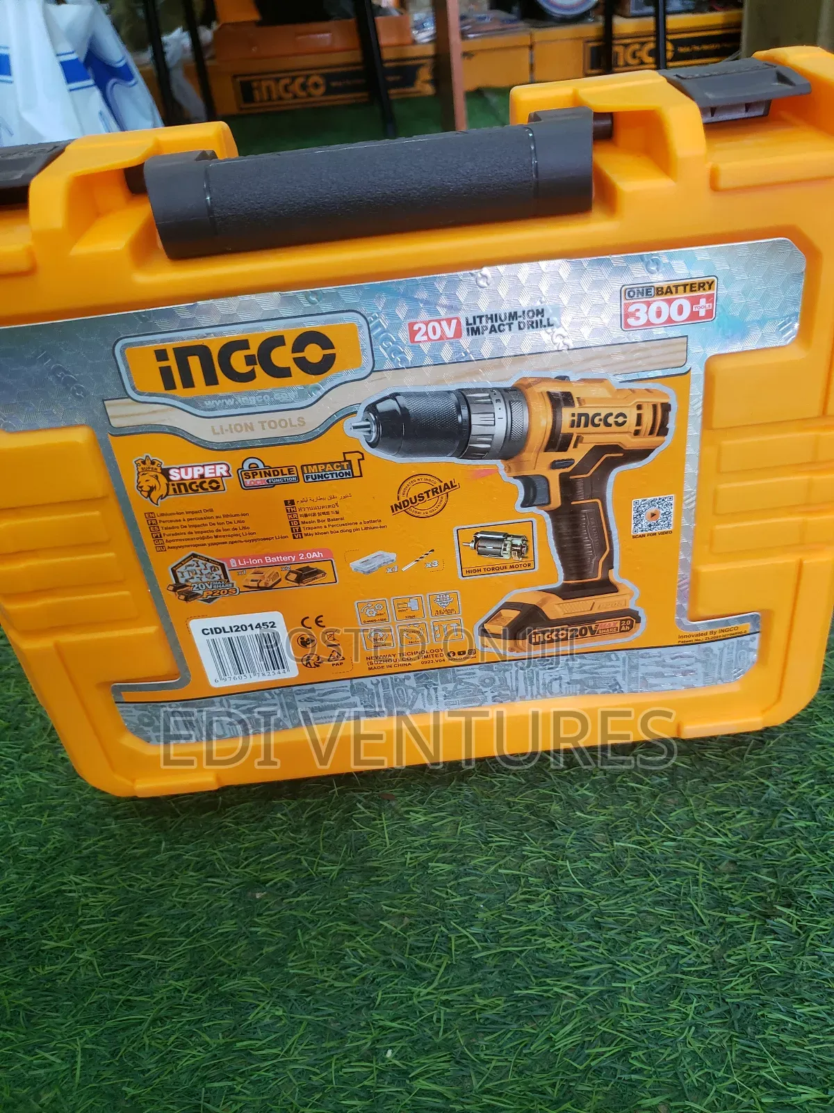 INGCO CORDLESS Impact Drill 20V 2 Batteries - CIDLI201452