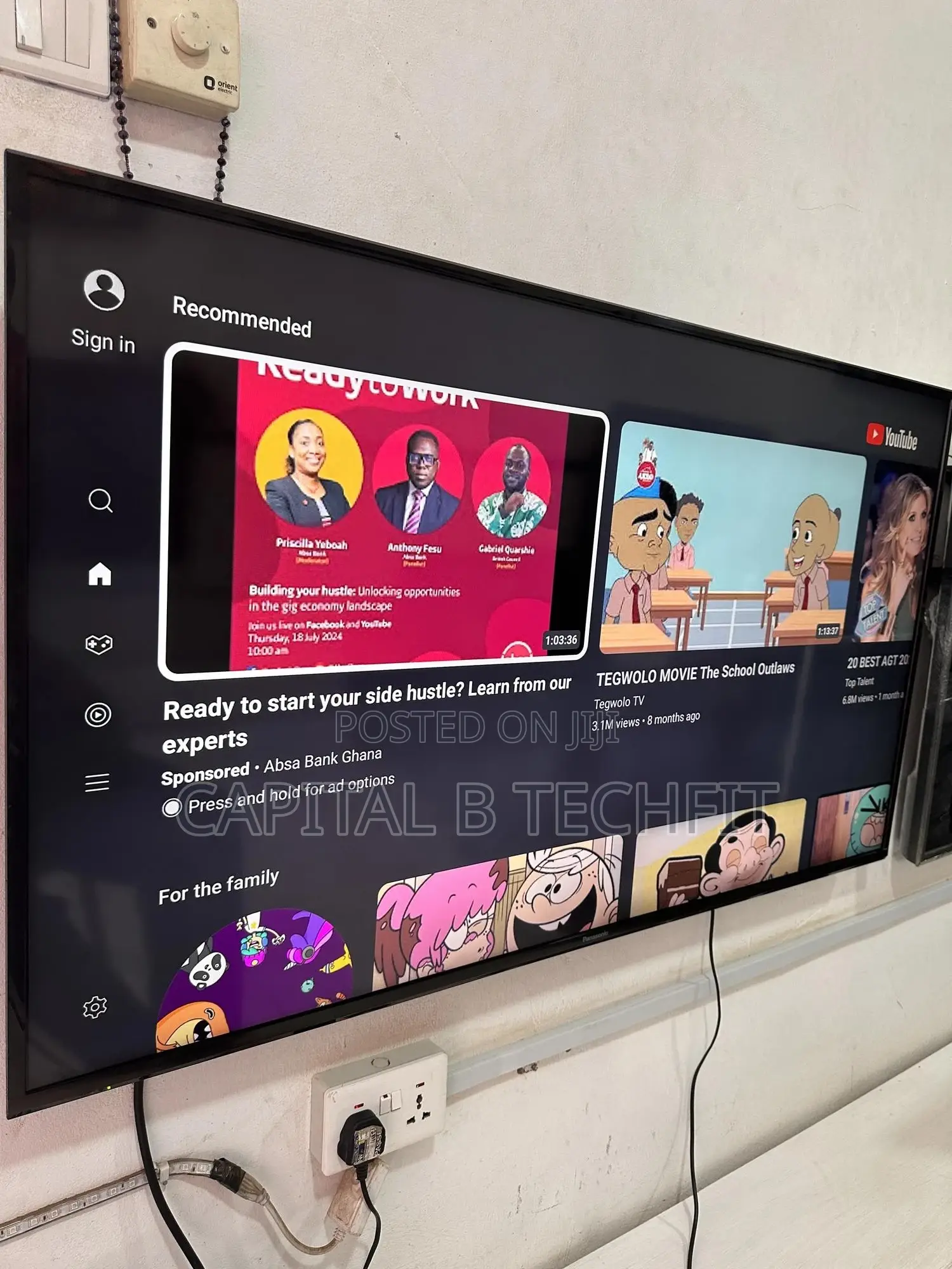 50inches Full Digital Ultra Hdled Smart Panasonic Machine