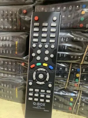 Long Lasting Q-Box Remote Control(Black).