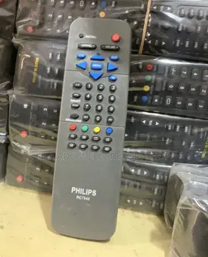 Durable Philips Remote Control(Black).