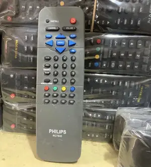 Long Lasting Philips Electric Remote Control(Black).