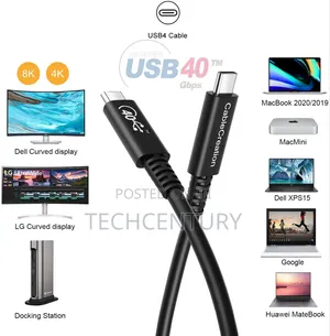Cablecreation Thunderbolt/Usb4 Cable 40gbps 100W