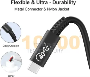 Cablecreation Thunderbolt/Usb4 Cable 40gbps 100W