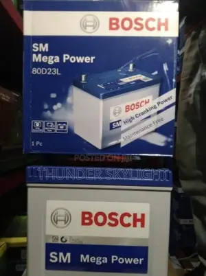 Bosch 80D21L Car Battery 70 Ah Block Type 15 Plates