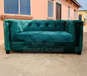 2in1 Couch Green