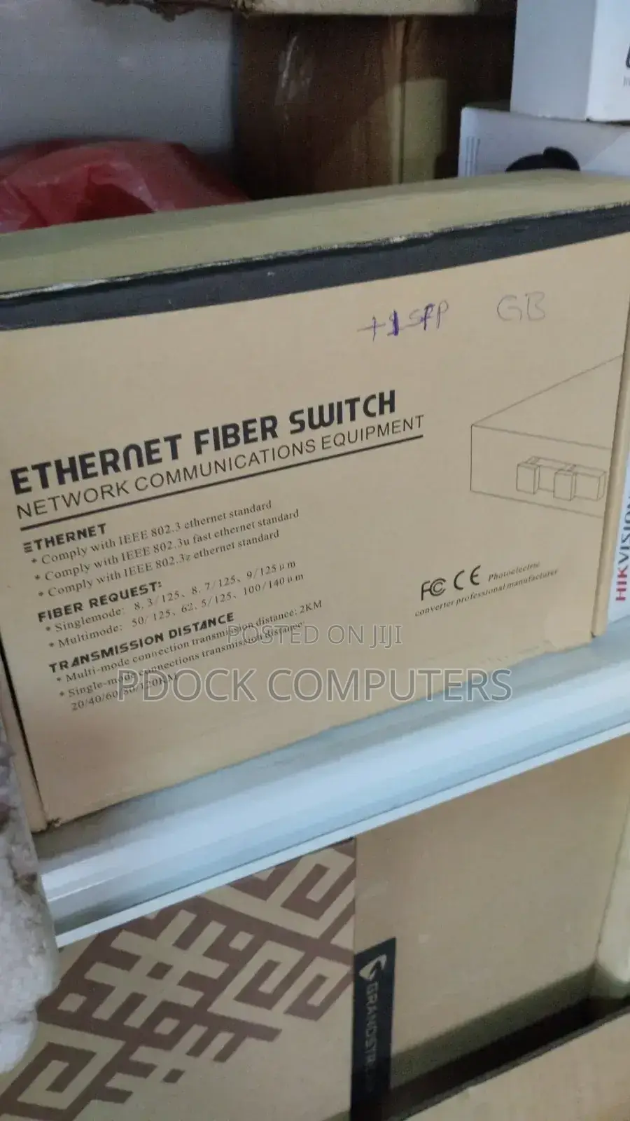 Fiber Ethernet 8port Gigabit Switch Converter + 1SFP PORT