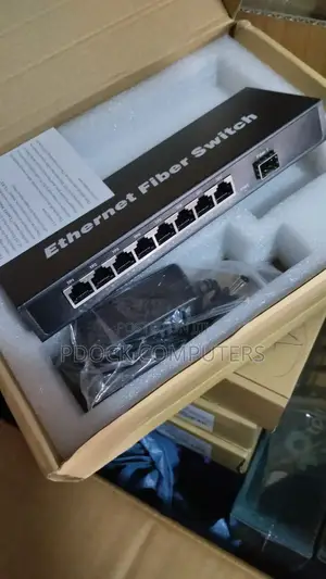 Fiber Ethernet 8port Gigabit Switch Converter + 1SFP PORT