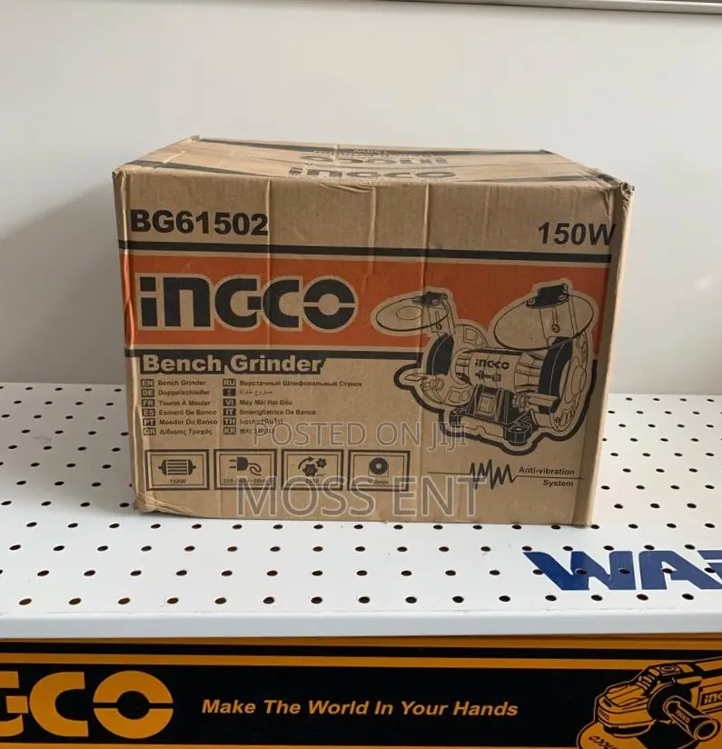 Ingco Bench Grinder 150w - Bg61502