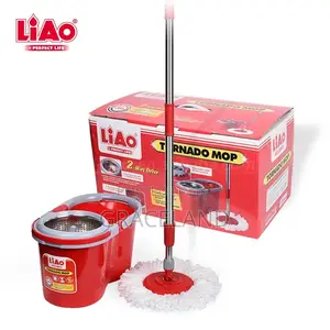 This Is Original Liao Spinning Mop Fiber Squeezing Household