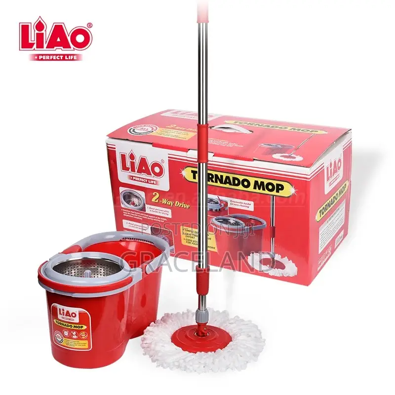 This Is Original Liao Spinning Mop Fiber Squeezing Household