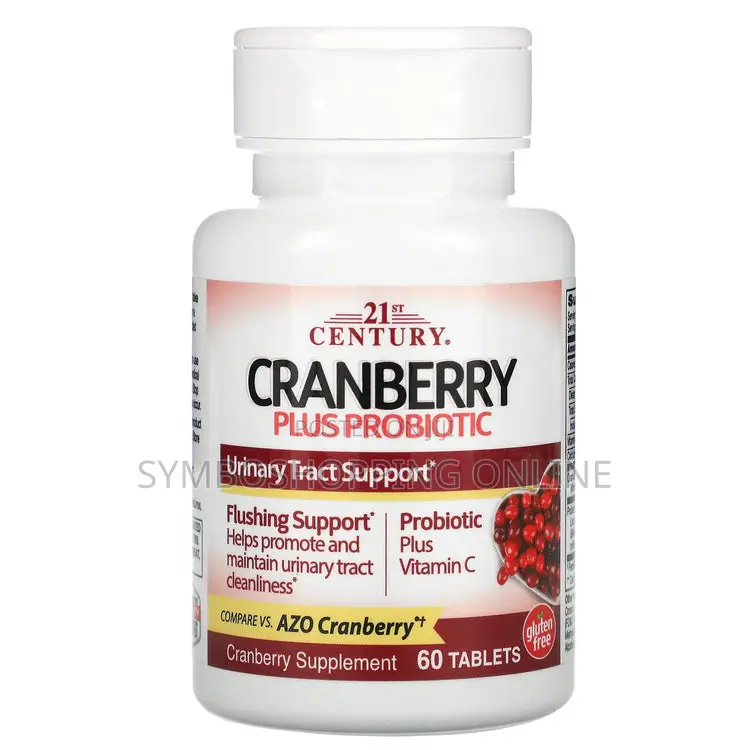 21ST CENTURY Cranberry Plus Probiotic 60 Tablets