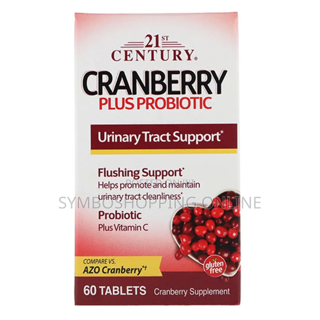 21ST CENTURY Cranberry Plus Probiotic 60 Tablets