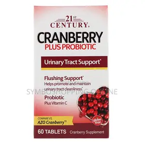 21ST CENTURY Cranberry Plus Probiotic 60 Tablets