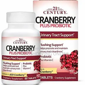 21ST CENTURY Cranberry Plus Probiotic 60 Tablets