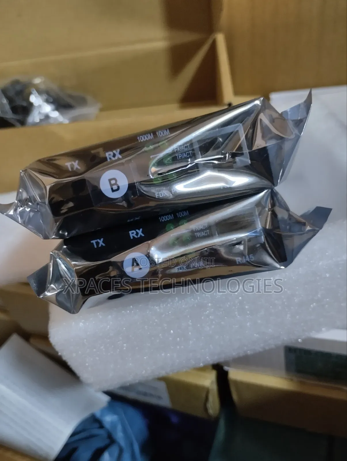 Fiber Media Converter Single Mode Gigabit a/B 10/100/1000
