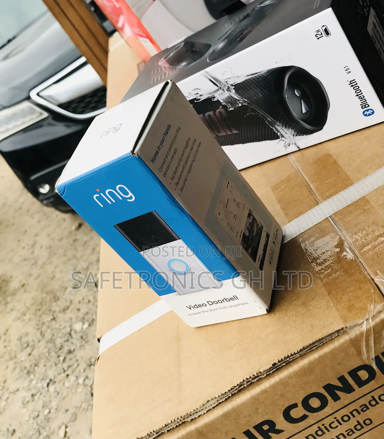 New Affordable Ring White  Door Bell Cam 