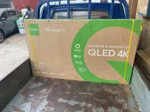 Syinix 65” Qled Smart Android Led Tv With Active HDR 10+