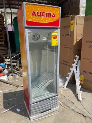 Aucma 321 Litres Upright Showcase Fridge