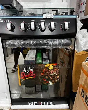 Nexus 4-burner Gas Cooker W/Oven Oven-stainless Steel 2026