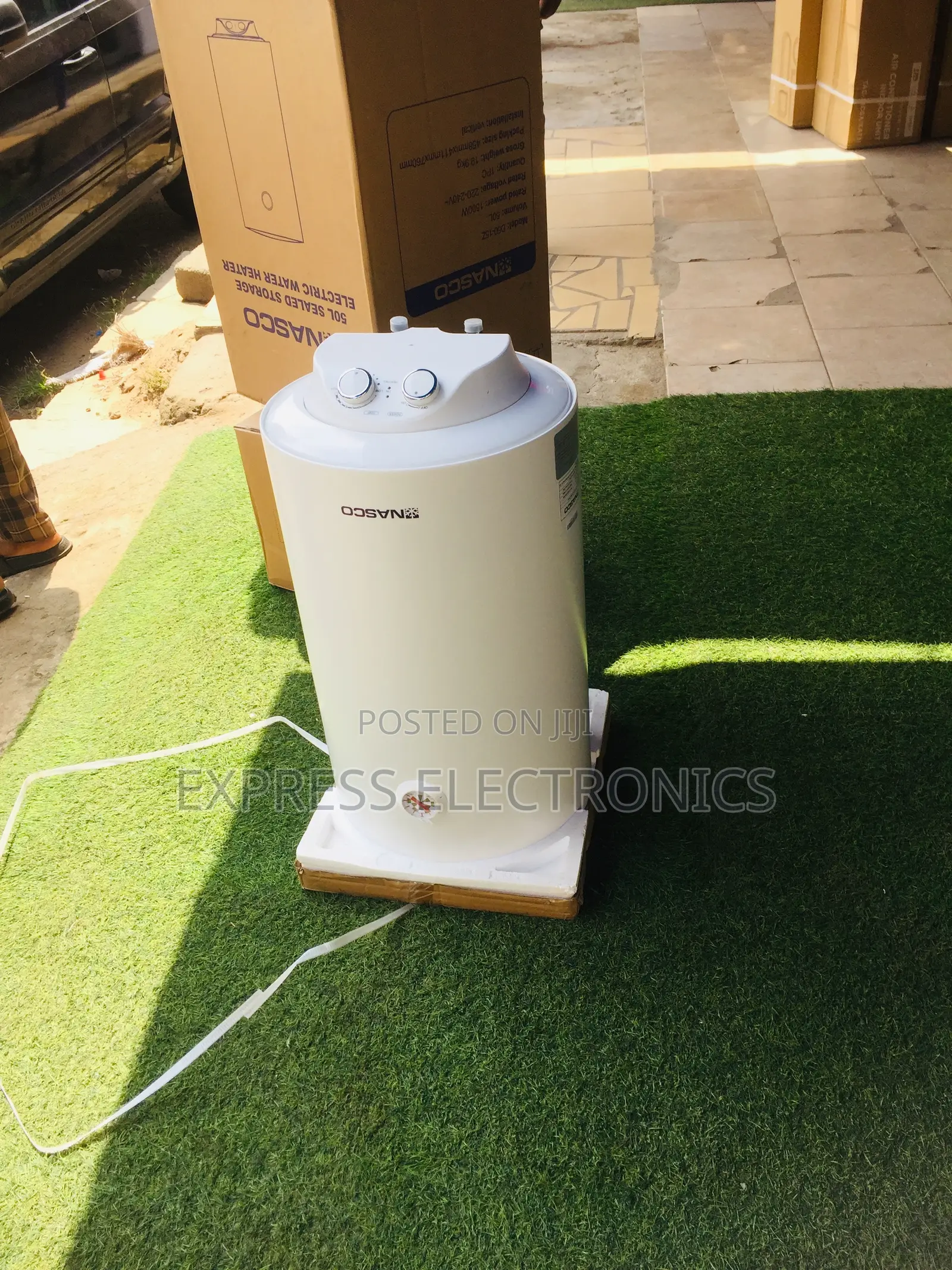 Perfect  New White Water Heater Nasco 50L