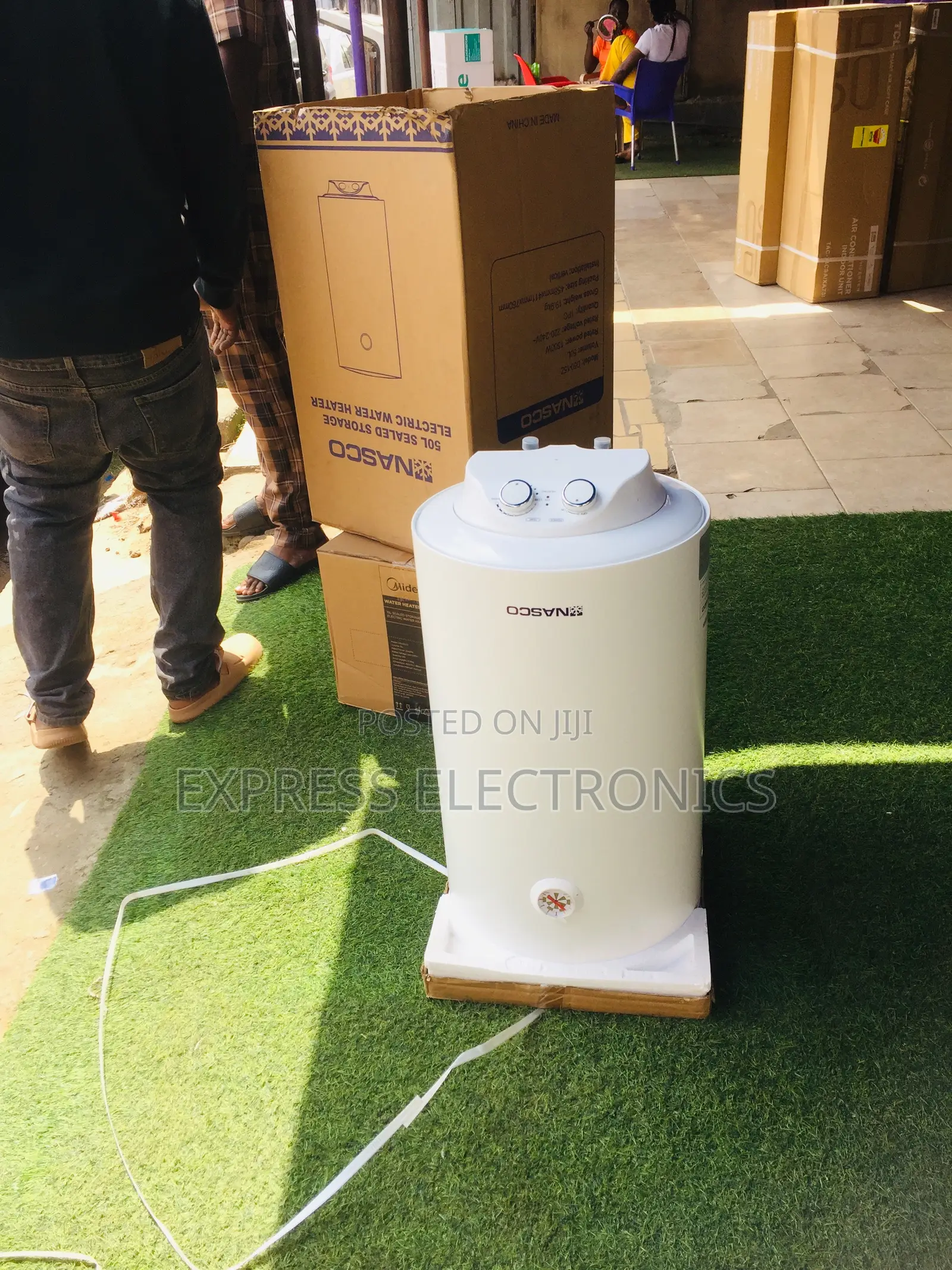 Call and Order for Nasco Water Heater 50L.