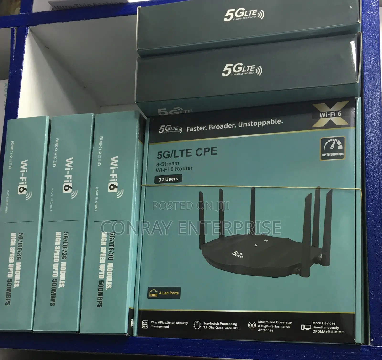 5g/Lte Cpe 8-Stream Wifi 6 Router.