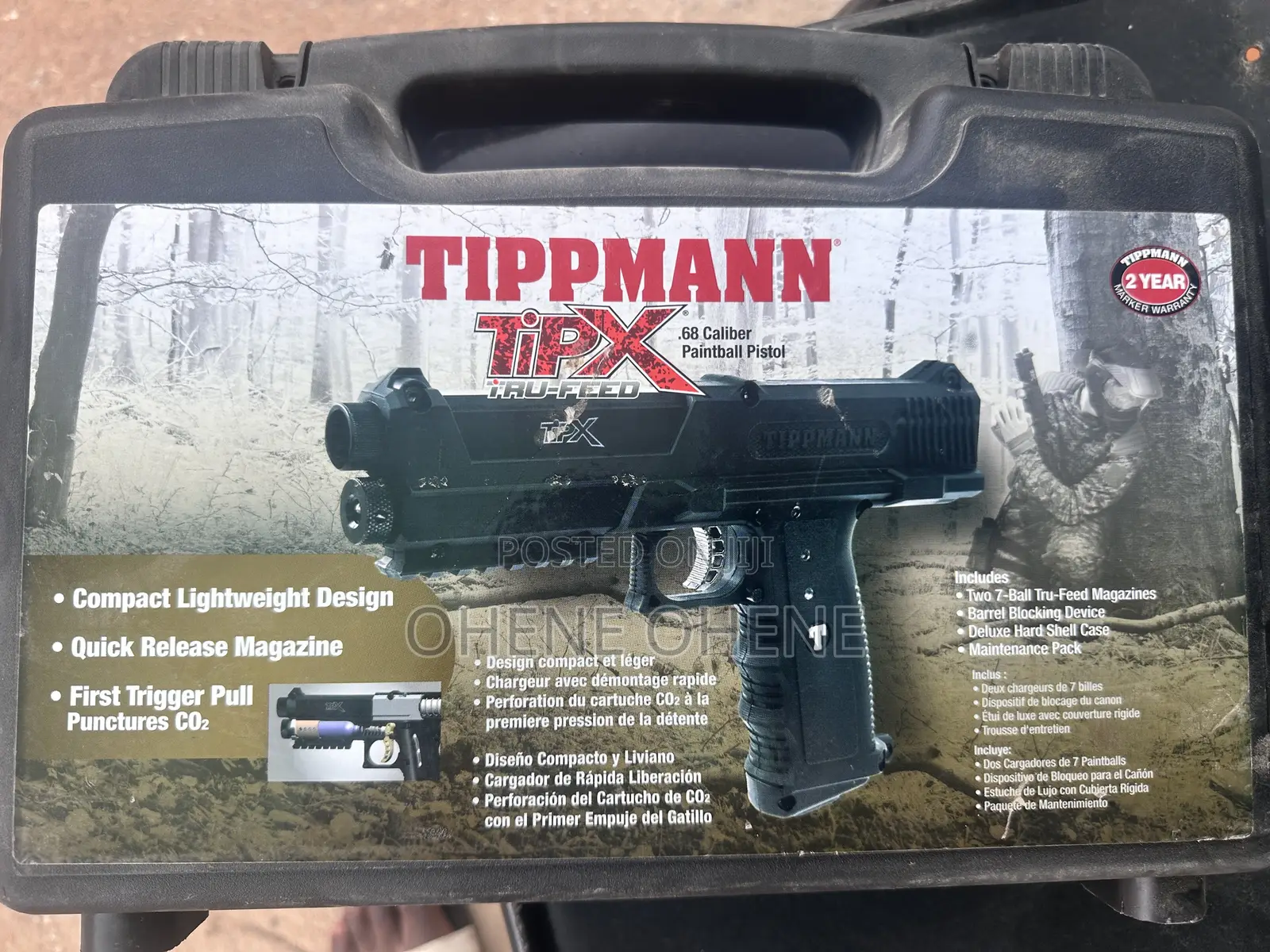 Tipper Mann Paint Ball Gun For Games