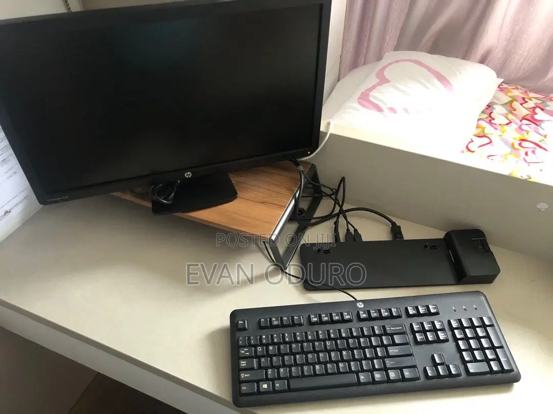Hp Monitor 24inch Beautiful Display Diagonally Viewable USB