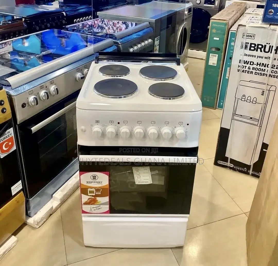Westpoint 4-burner Electric Cooker|Oven| Grill Function|2-yr Warranty