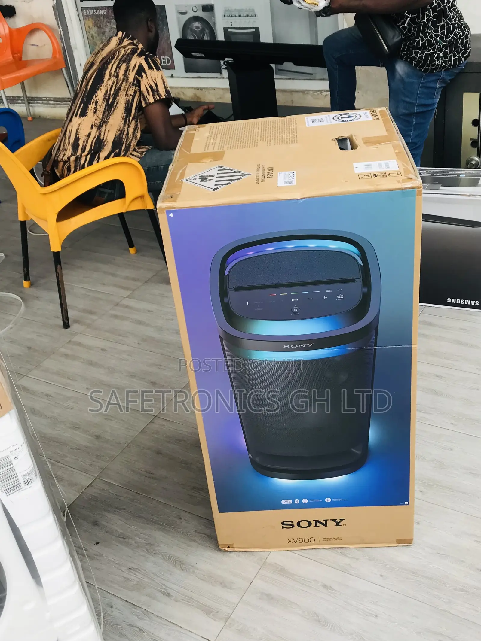 SRS-XV900 Durable Bluetooth Wireless Sony Black 
