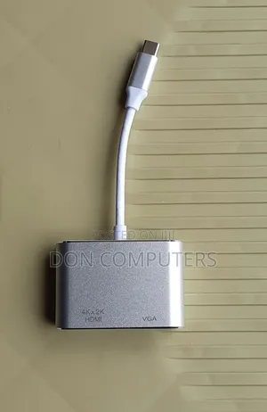 Type-C to HDMI and VGA Adaptor