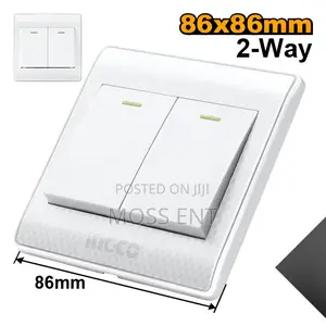 Switch 2-Way 2 Gang 16a - Hessh02103