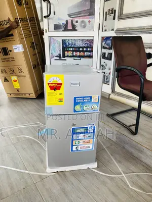 Nasco Top Freezer Electric Fridge(Nasf2-120)Gray.