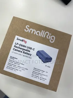 Smallrig Lp-e6nh Usb-c Rechargeable Camera Battery