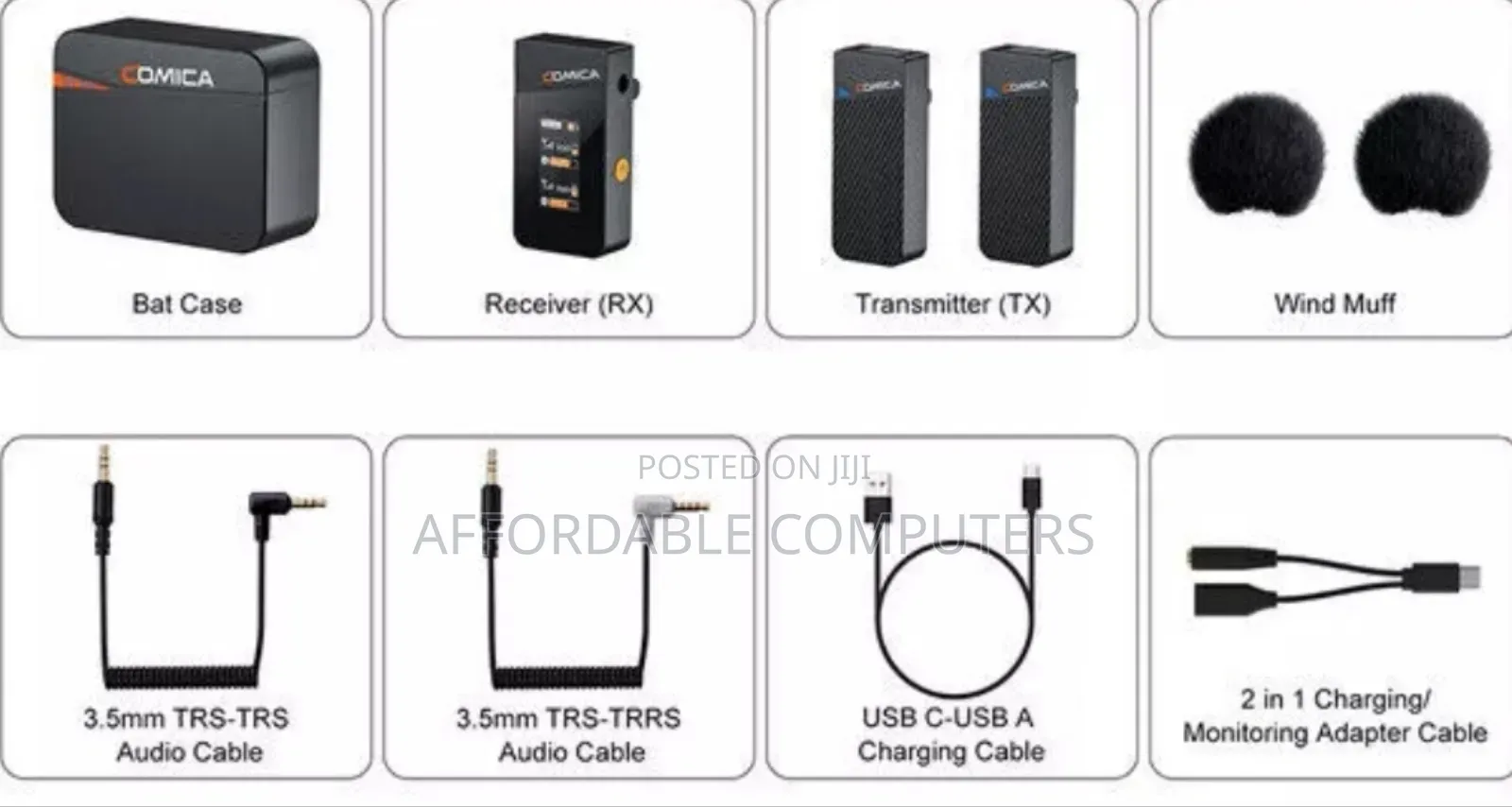 Comica Vimo C3 Wireless Lavalier Microphone System