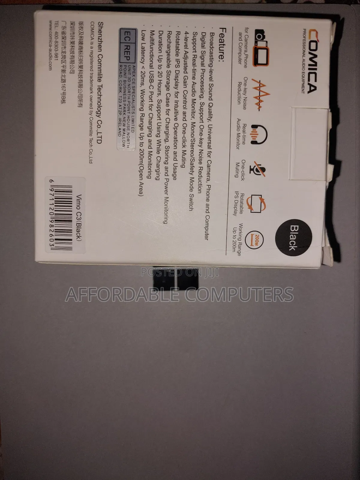 Comica Vimo C3 Wireless Lavalier Microphone System