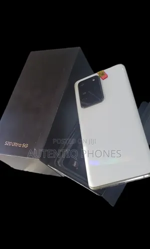New Samsung Galaxy S20 Ultra 128 GB White