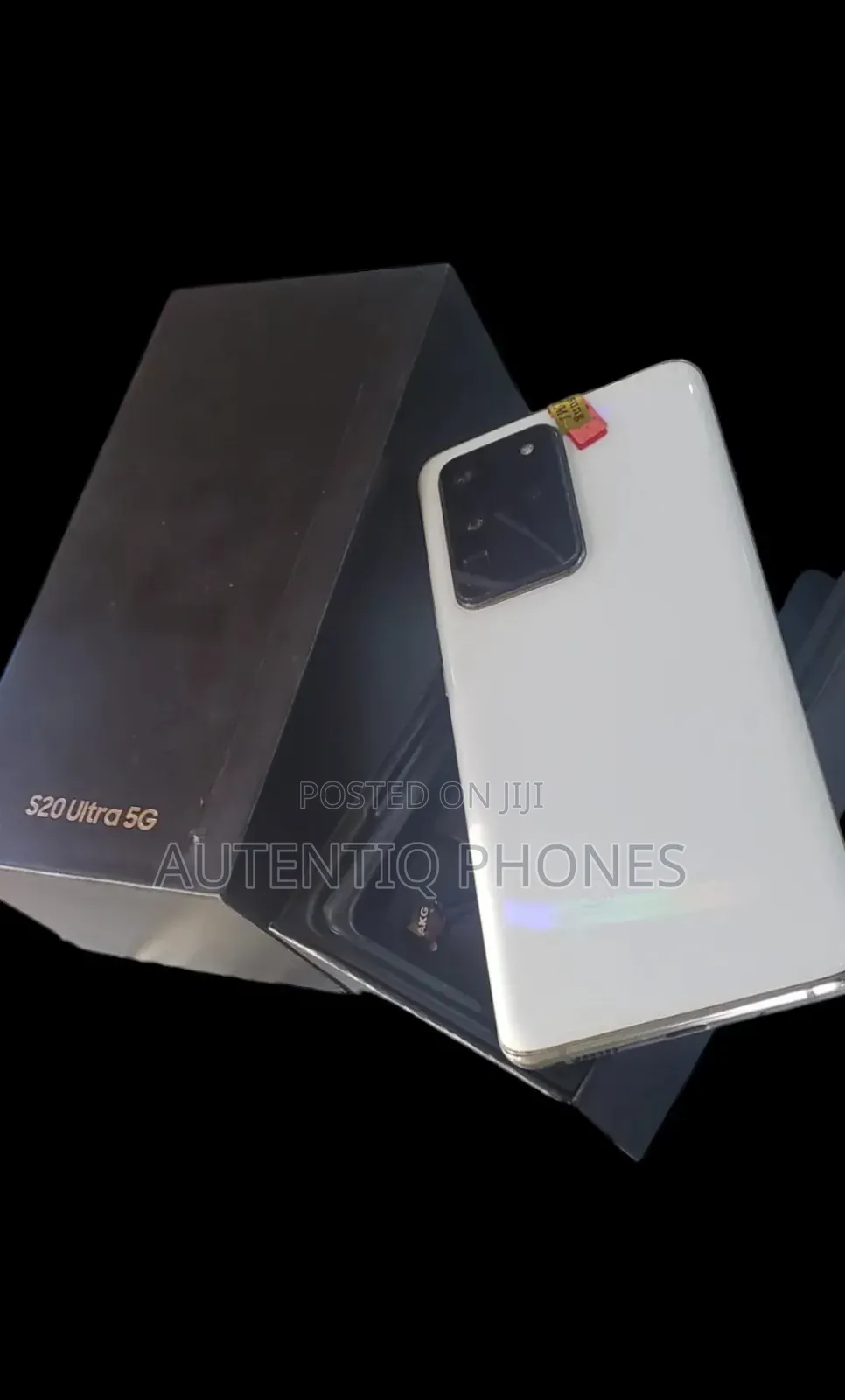 New Samsung Galaxy S20 Ultra 128 GB White