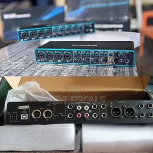 Audio Interface 4×4_ Sound Card for Recording Studio
