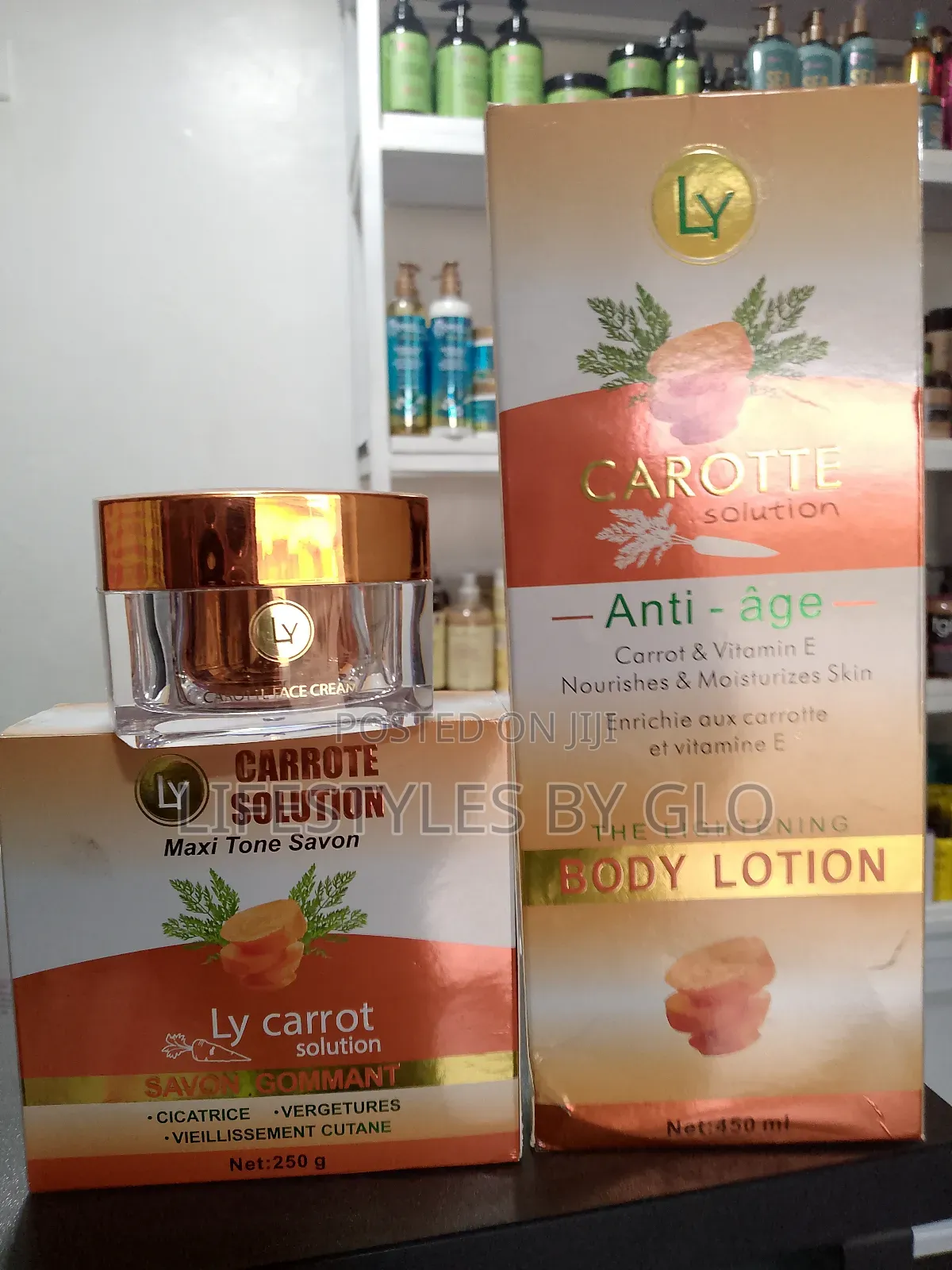 Ly Carotte Solution Lightning Body 3 Set