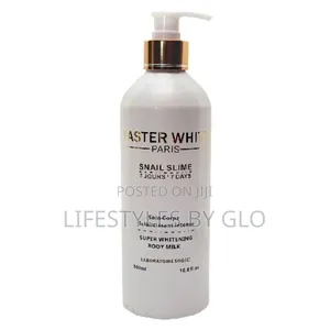Faster White Paris Snail Slime Super Whitening Body Milk