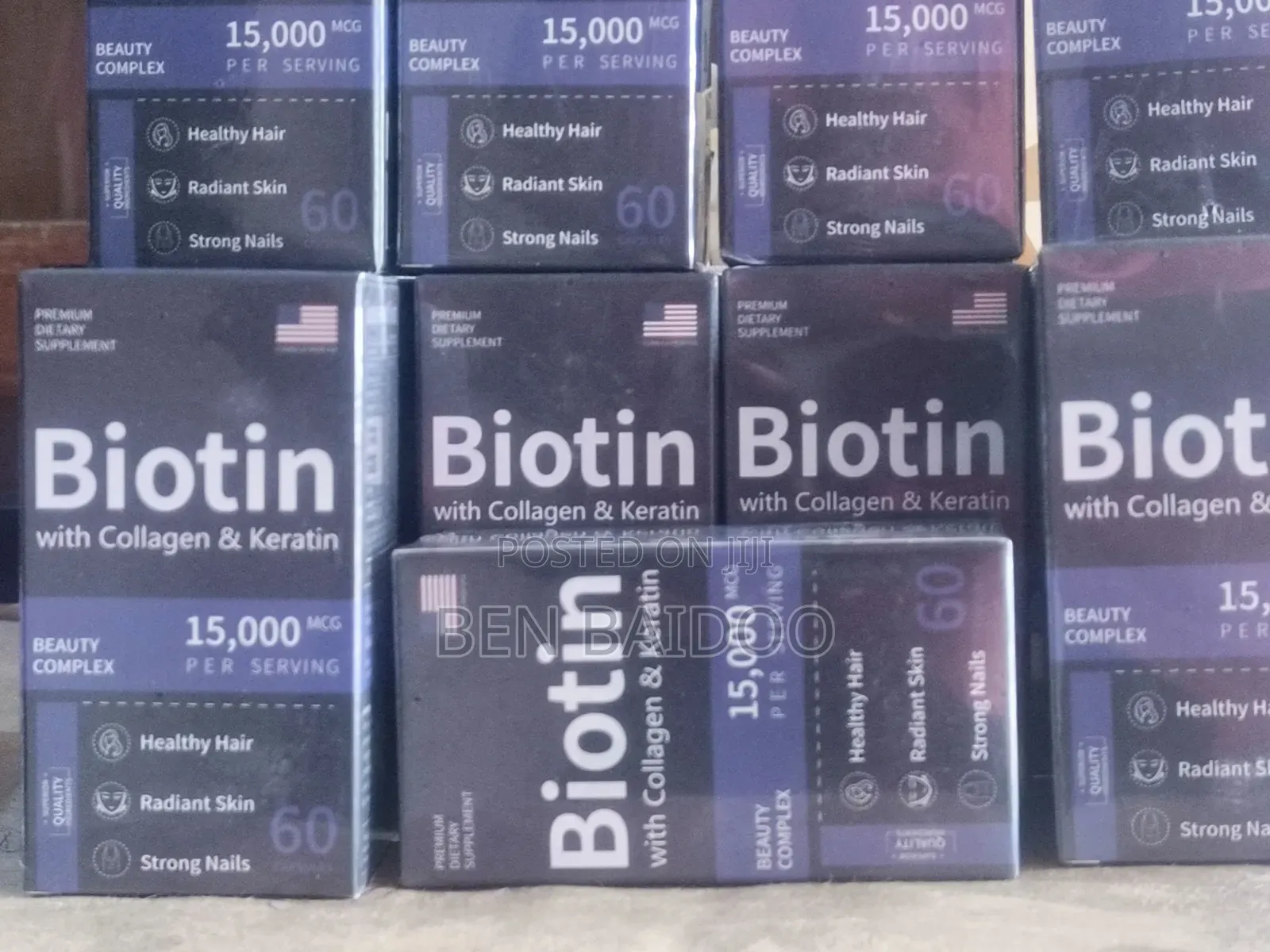 Biotin Supplements(Healthy Hair, Radiant Skin)