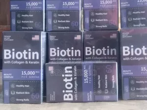 Biotin Supplements(Healthy Hair, Radiant Skin)