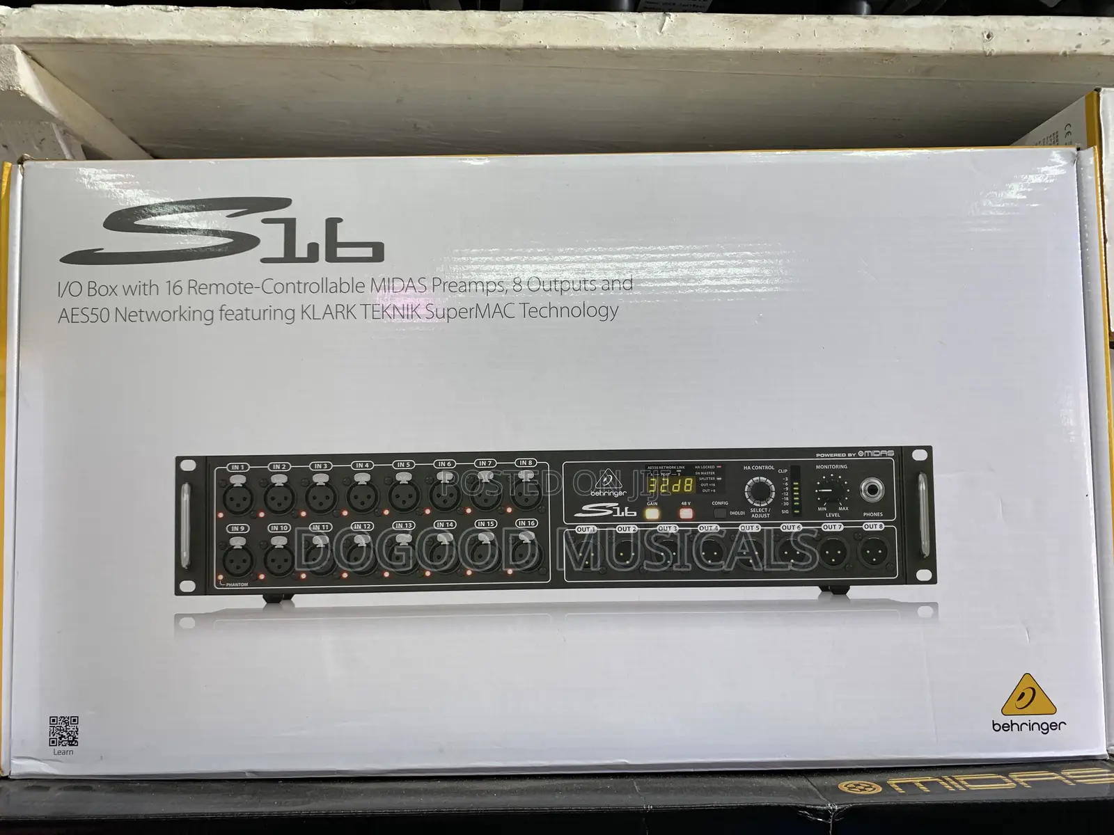 Behringer S16 Stage Box(I/O Box)